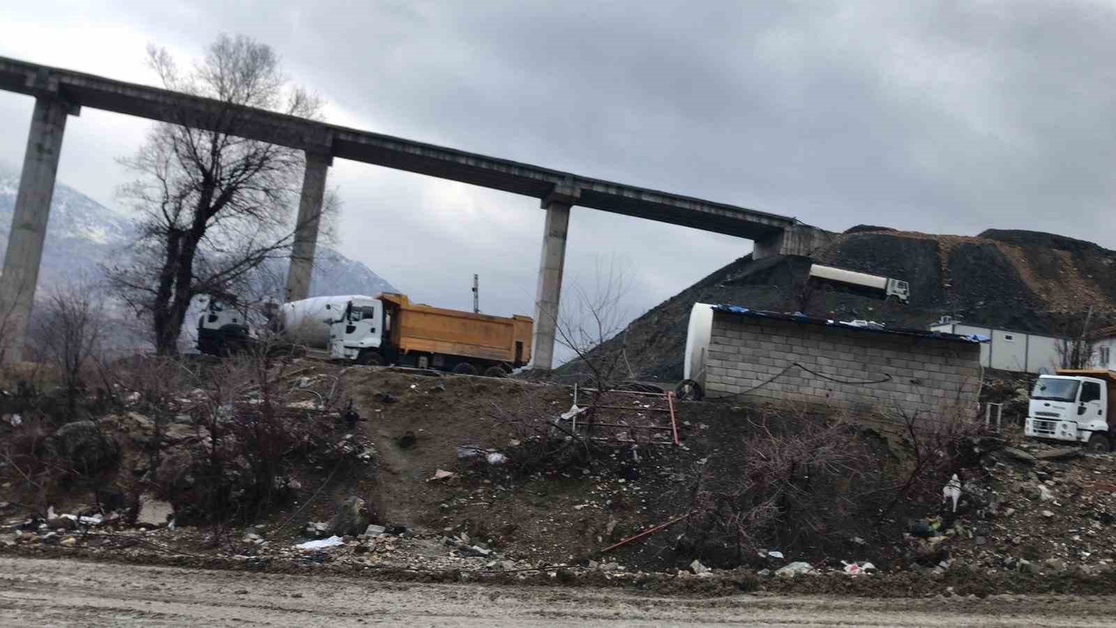 Gölbaşı Savran köyü viyadüğünde sona gelindi
