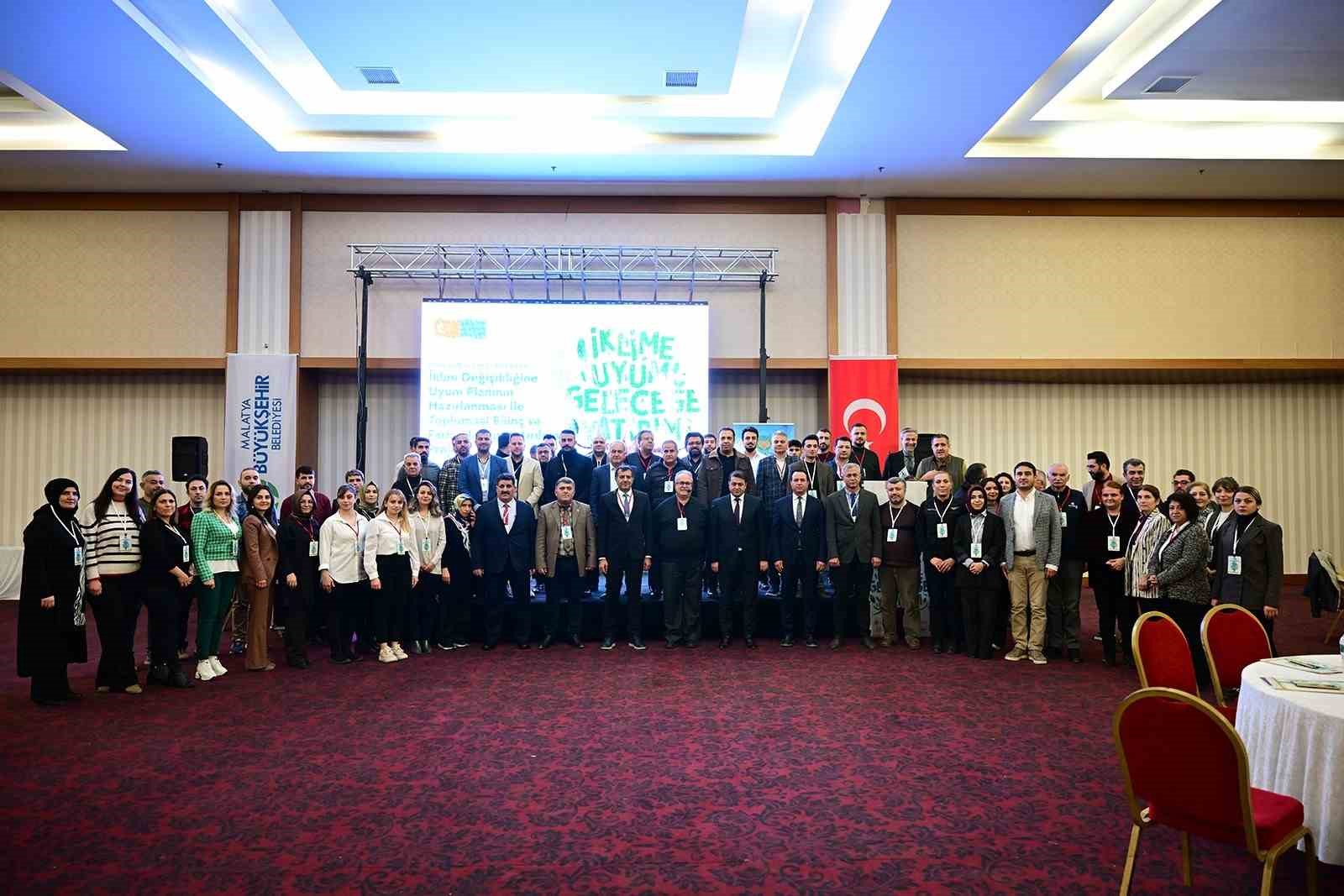 Malatya iklim değişikliği eylem planı merkez çalıştayı gerçekleştirildi