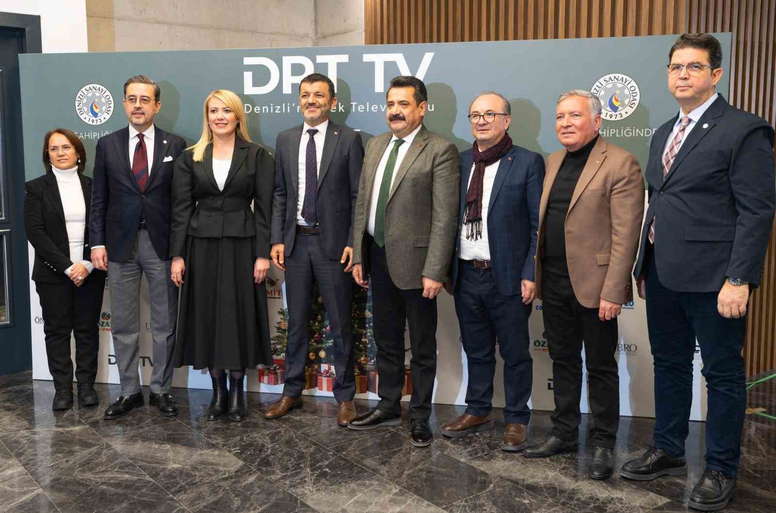 Denizli protokolü 2025’i DRT TV ekranlarında karşıladı