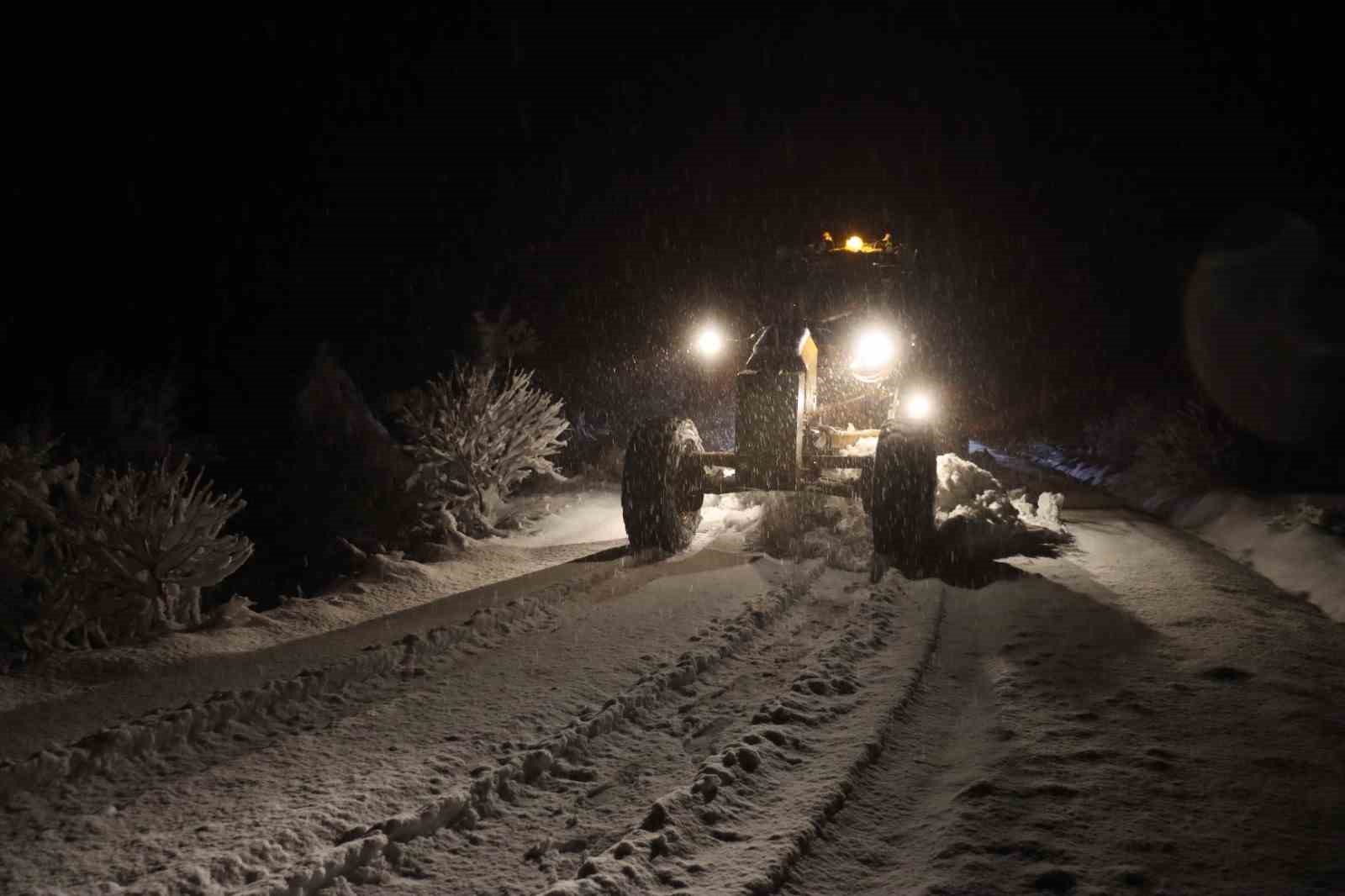 Elazığ’da 45 köy yolu ulaşıma açıldı