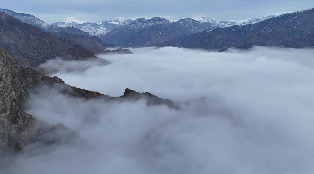 Artvin’de bulutların dansı