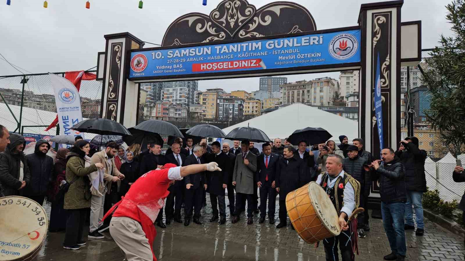 Kağıthane’de “10. Samsun Tanıtım Günleri” başladı
