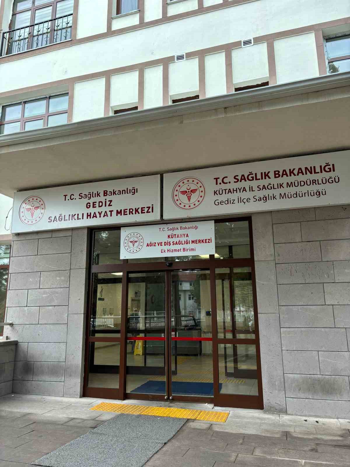 Gediz&rsquo;de sağlıklı hayat merkezine yoğun ilgi
