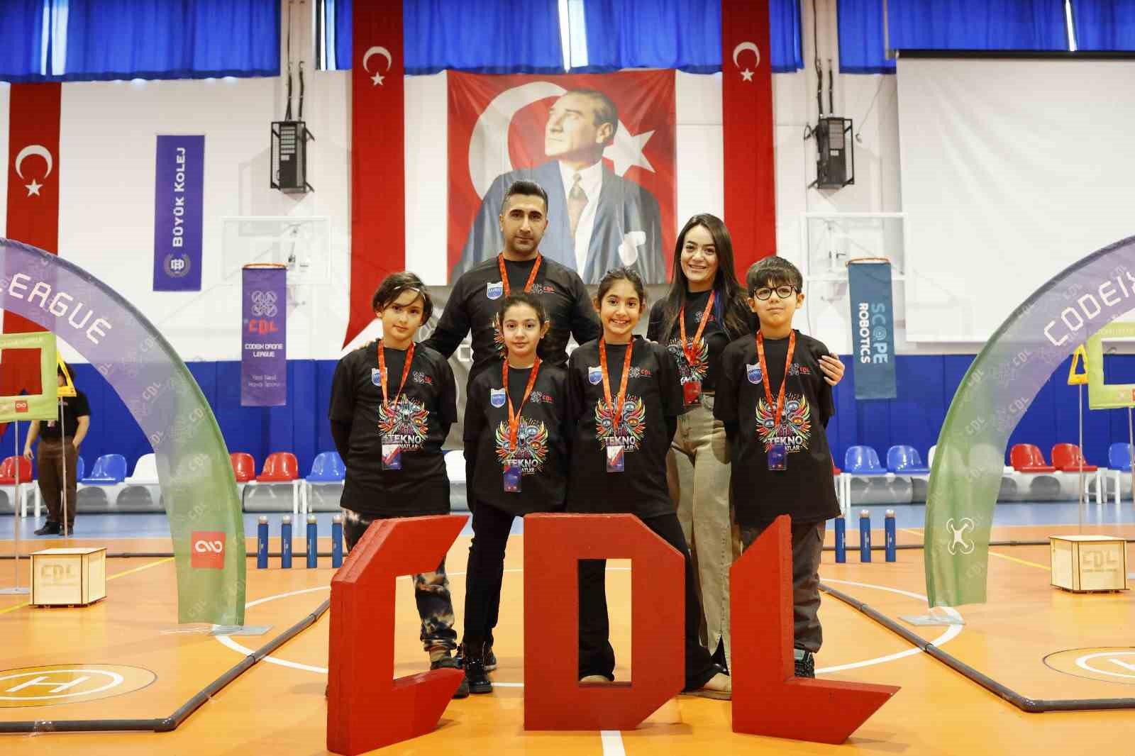 SANKO Okulları &quot;Codeıx Drone League (CDL) Yarışması&quot;nda Türkiye ikincisi oldu