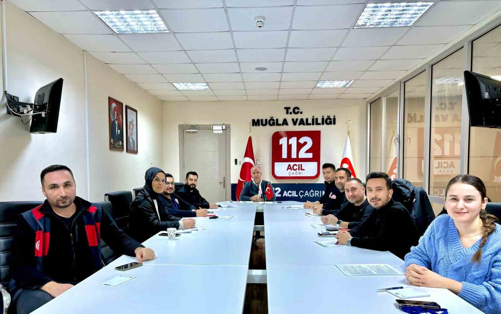 Muğla’da Acil Çağrı Merkezi 2025 hedefleri belirlendi
