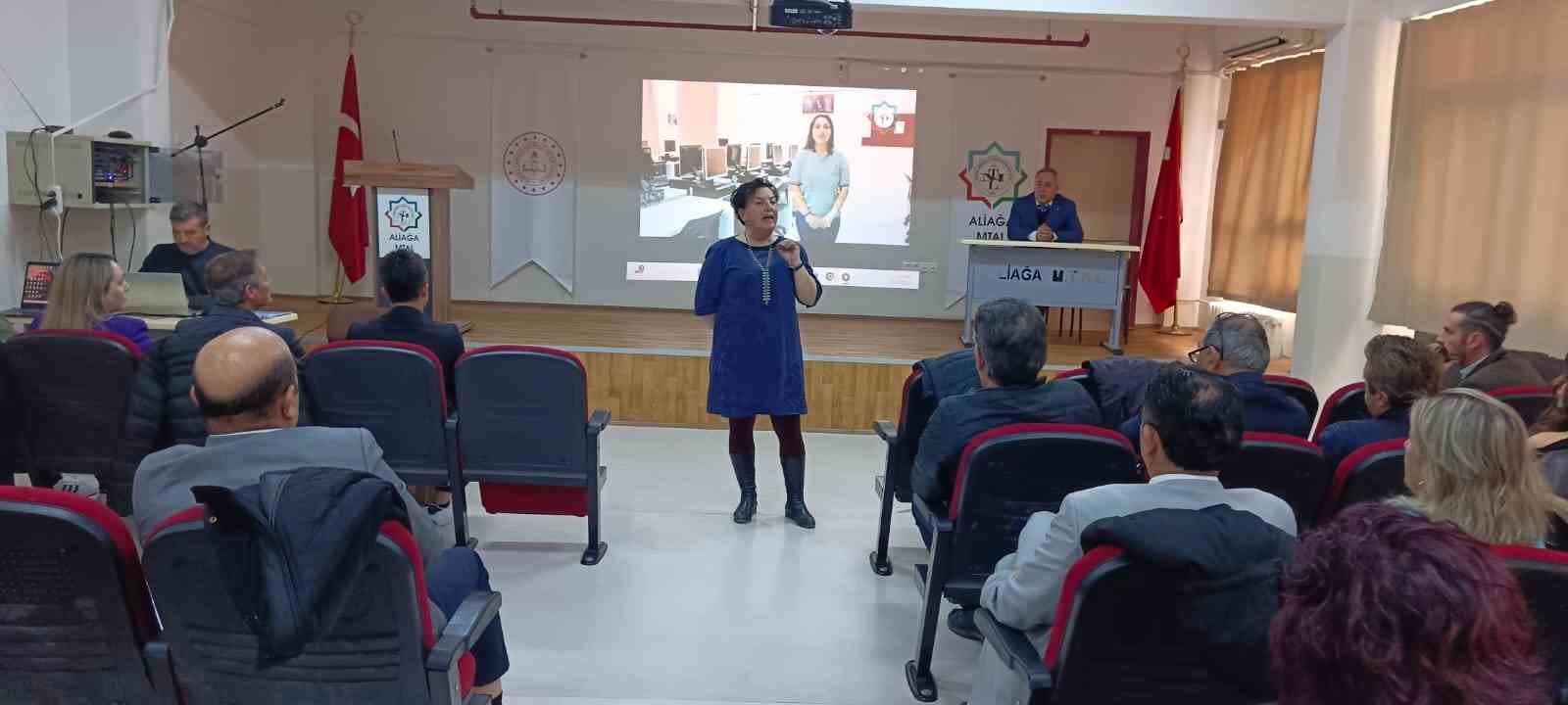 "Aliağa’da meslek liselerine yönlendirilen öğrenci sayısında artış var"