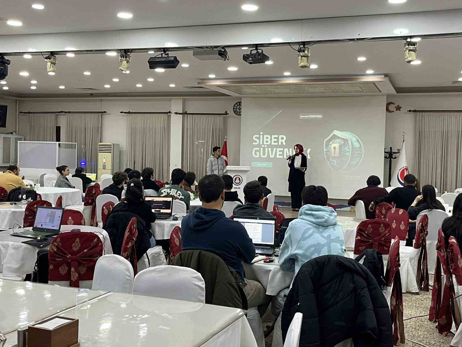 Sincan’da &quot;Gece Kodu&quot; etkinliği düzenlendi