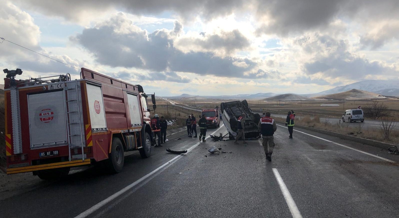 Van’da trafik kazası: 1 yaralı