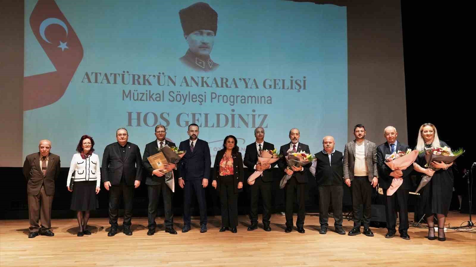 Keçiören’de Atatürk’ün Ankara’ya gelişinin 105. yılı coşkuyla kutlandı
