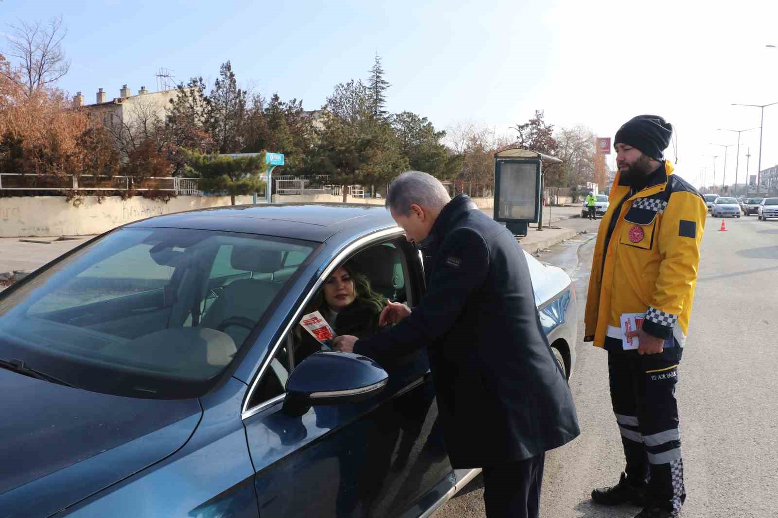 Erzincan’da “Yaşama yol ver” dediler