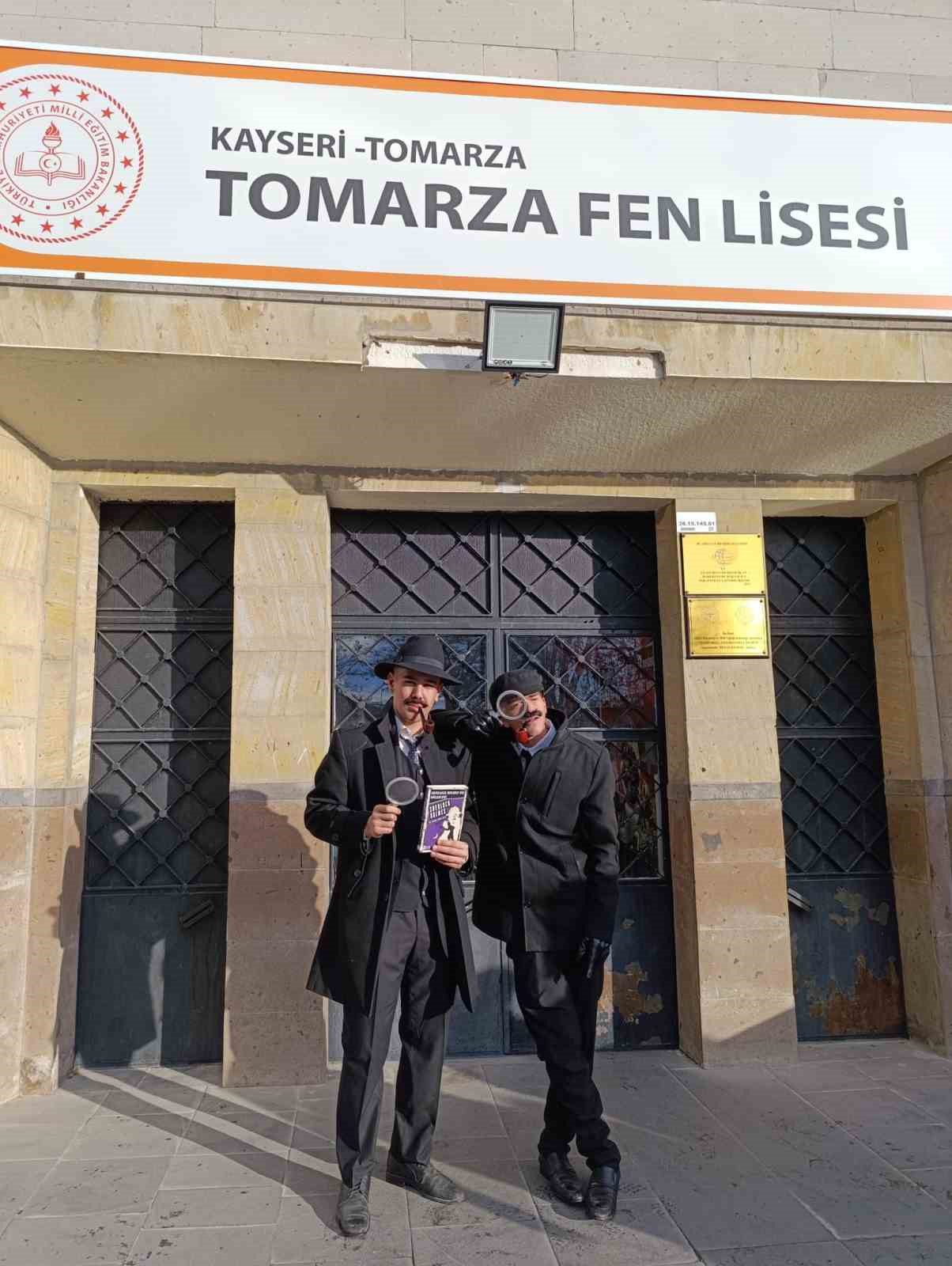 Tomarza Fen Lisesi’nde ’Dünya roman Kahramanları Günü’ etkinliği
