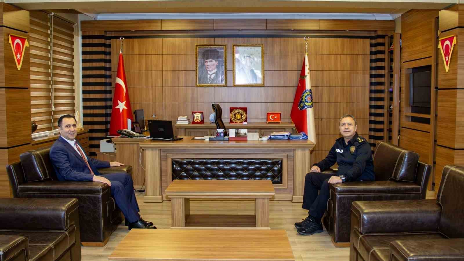 İki kurum arasında gelecekteki projeler ele alındı
