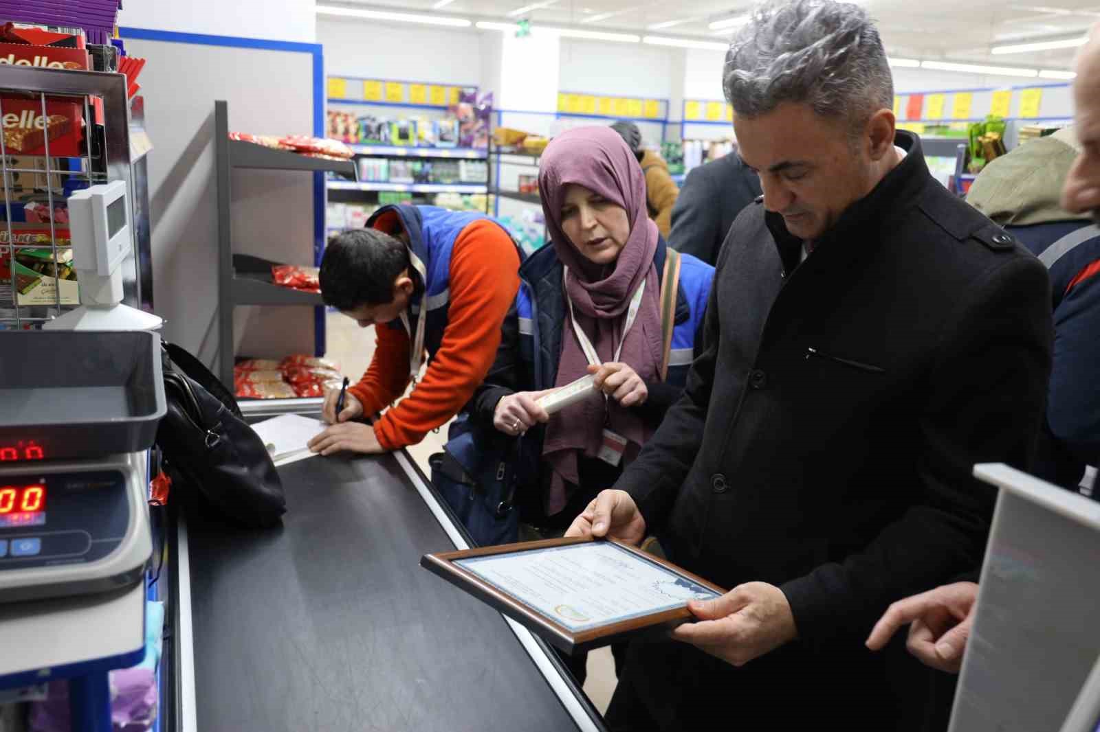 Bilecik&rsquo;te zincir marketlere yılbaşı denetimi
