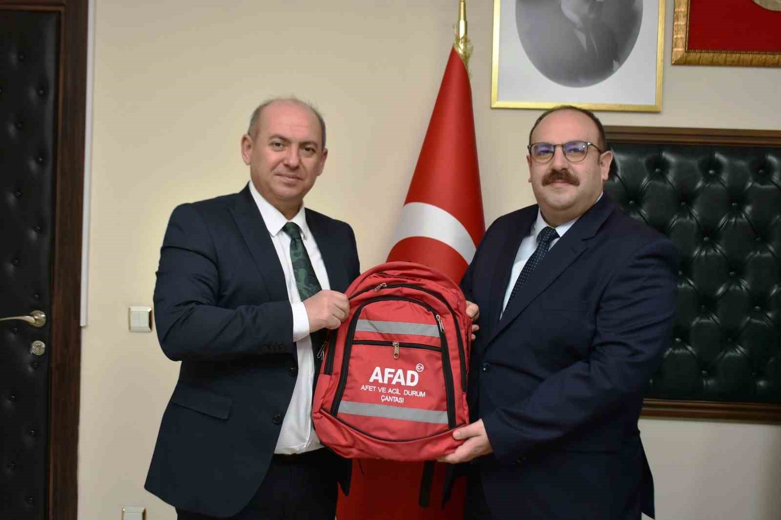 AFAD İl Müdürü Çoşkun’dan Başkan Hamamcı’ya ziyaret