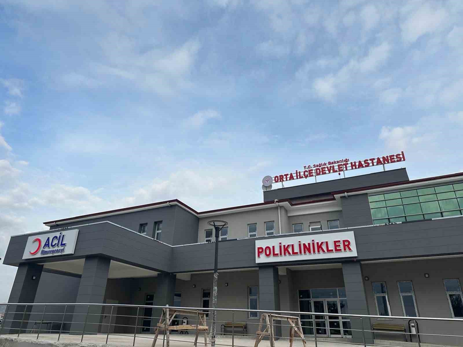 İlçe halkına konforlu ve nitelikli sağlık hizmeti sunacak projede sona yaklaşıldı