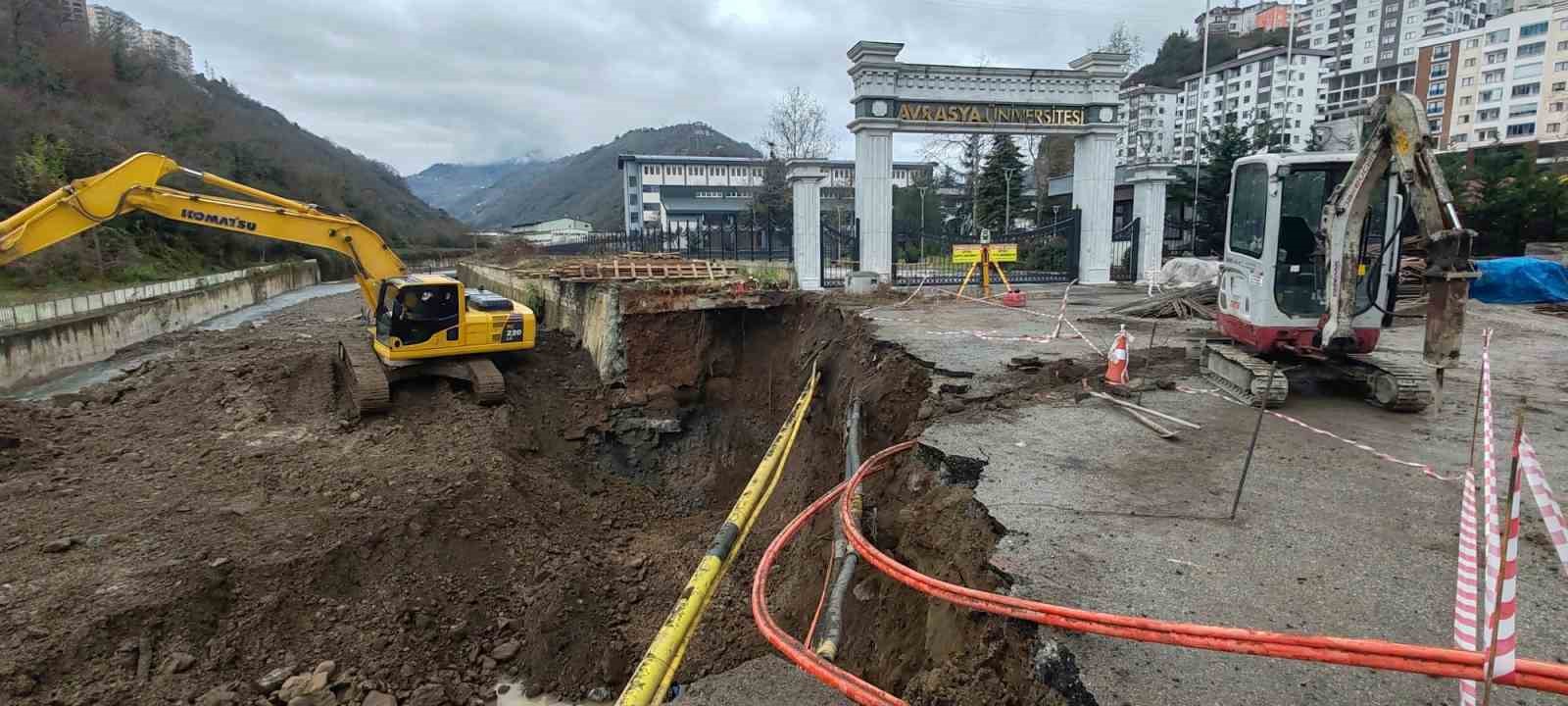 Avrasya Üniversitesi’nden DSİ’ye köprü tepkisi