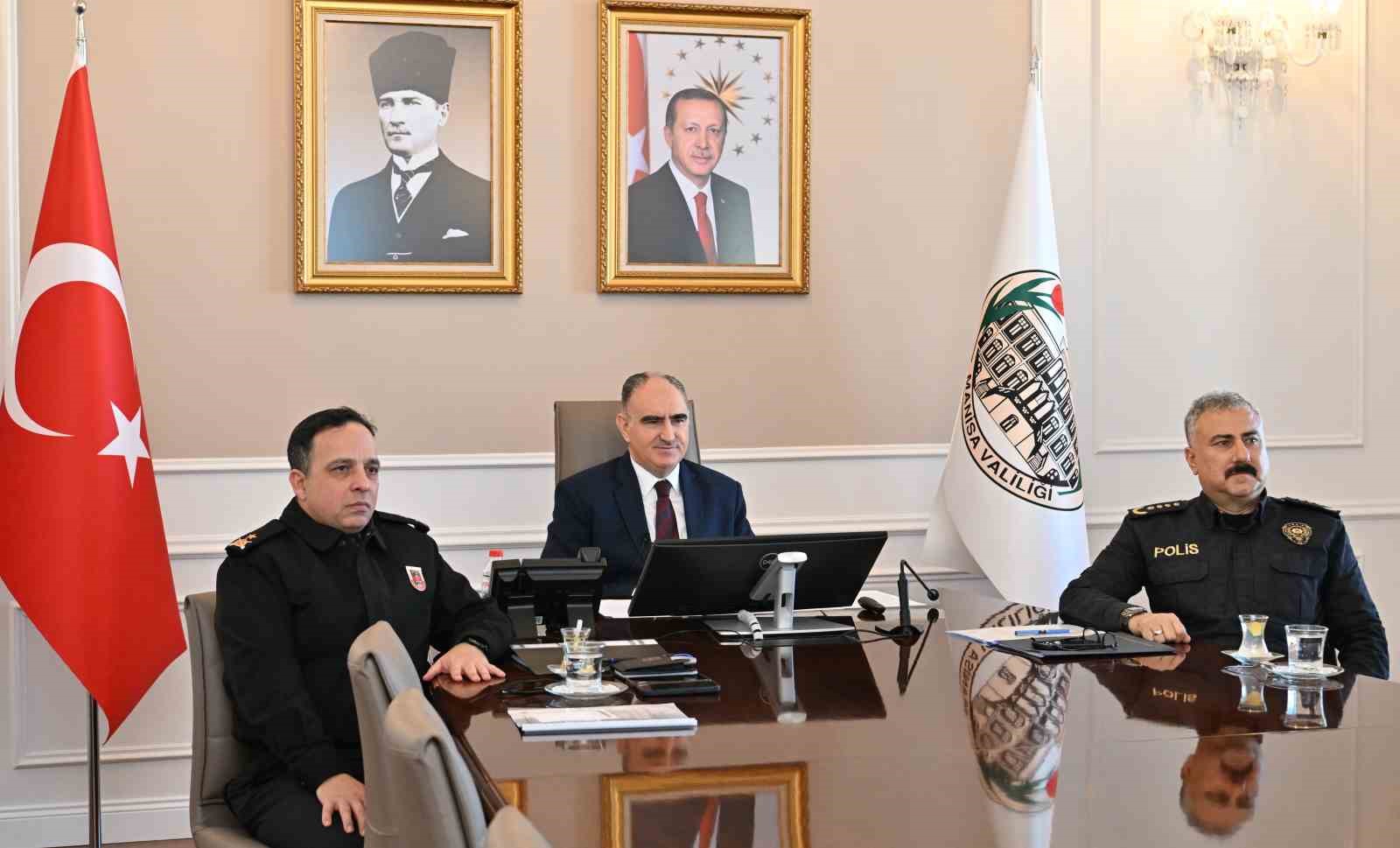 Manisa’da yılbaşı için tüm tedbirler alındı