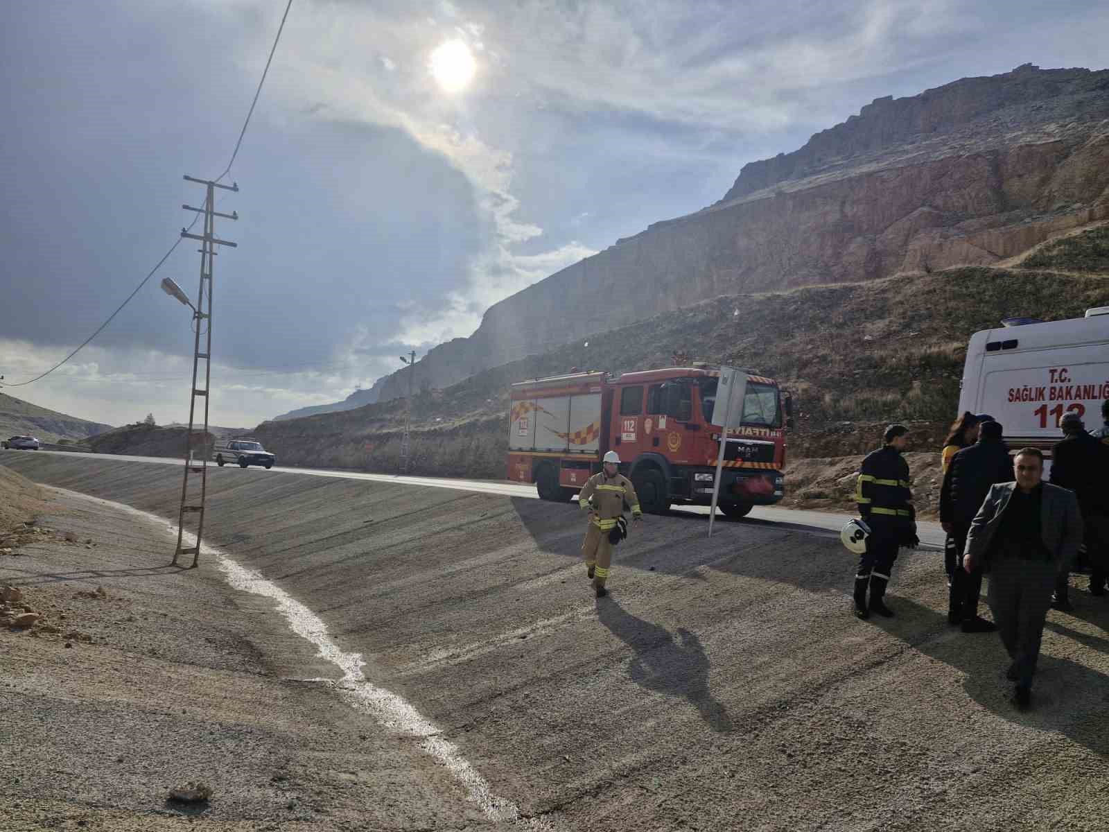 Mardin’de takla atan otomobilin sürücüsü yaralandı