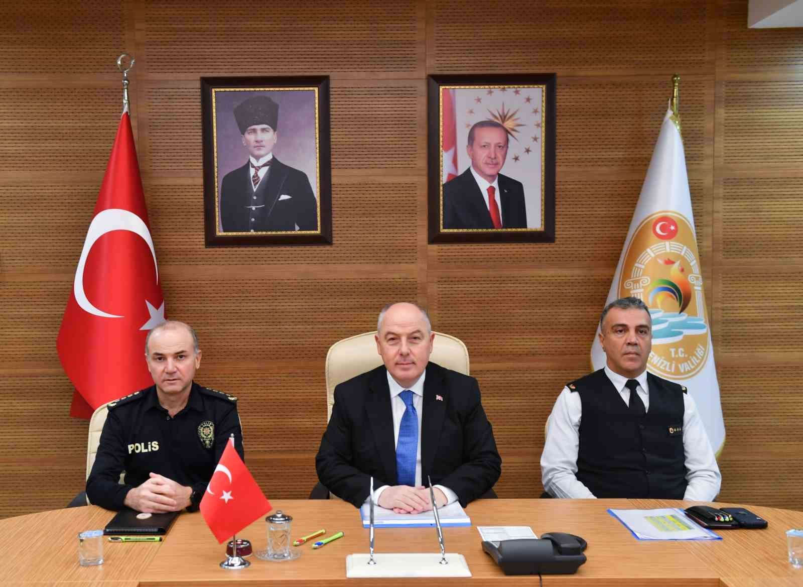 Denizli’de yılbaşı gecesi için güvenlik önlemleri artırıldı