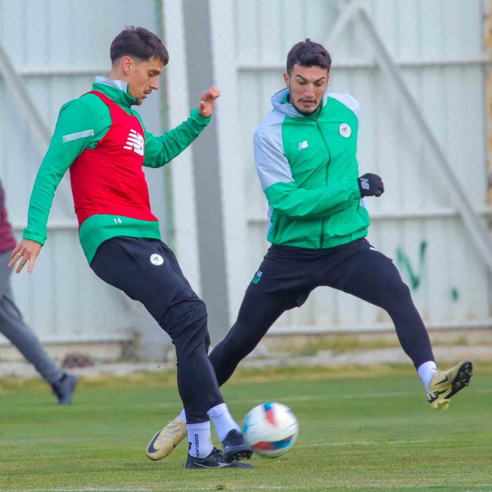 Konyaspor’da Alanyaspor maçı hazılıkları devam ediyor