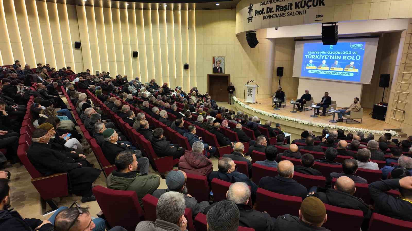 Paland&ouml;ken Belediyesi&rsquo;nden "Suriye&rsquo;nin &Ouml;zg&uuml;rl&uuml;ğ&uuml; ve T&uuml;rkiye&rsquo;nin Rol&uuml;" paneli
