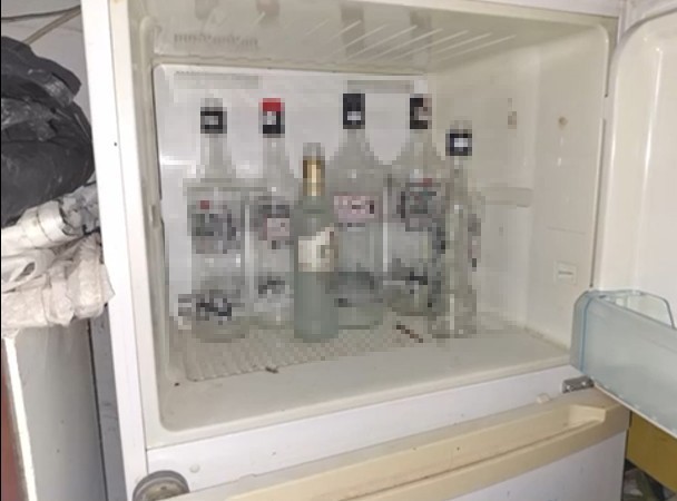 Burdur’da yılbaşı öncesi 333 litre kaçak içki ele geçirildi