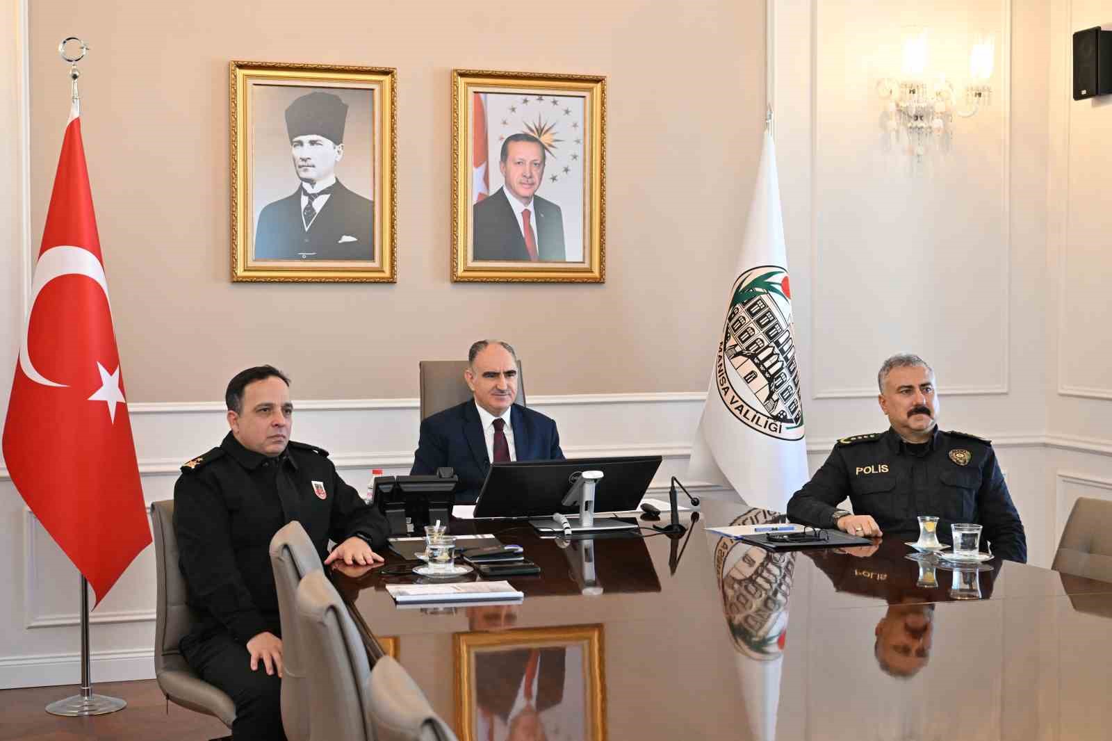 Manisa’da yılbaşı için tüm tedbirler alındı