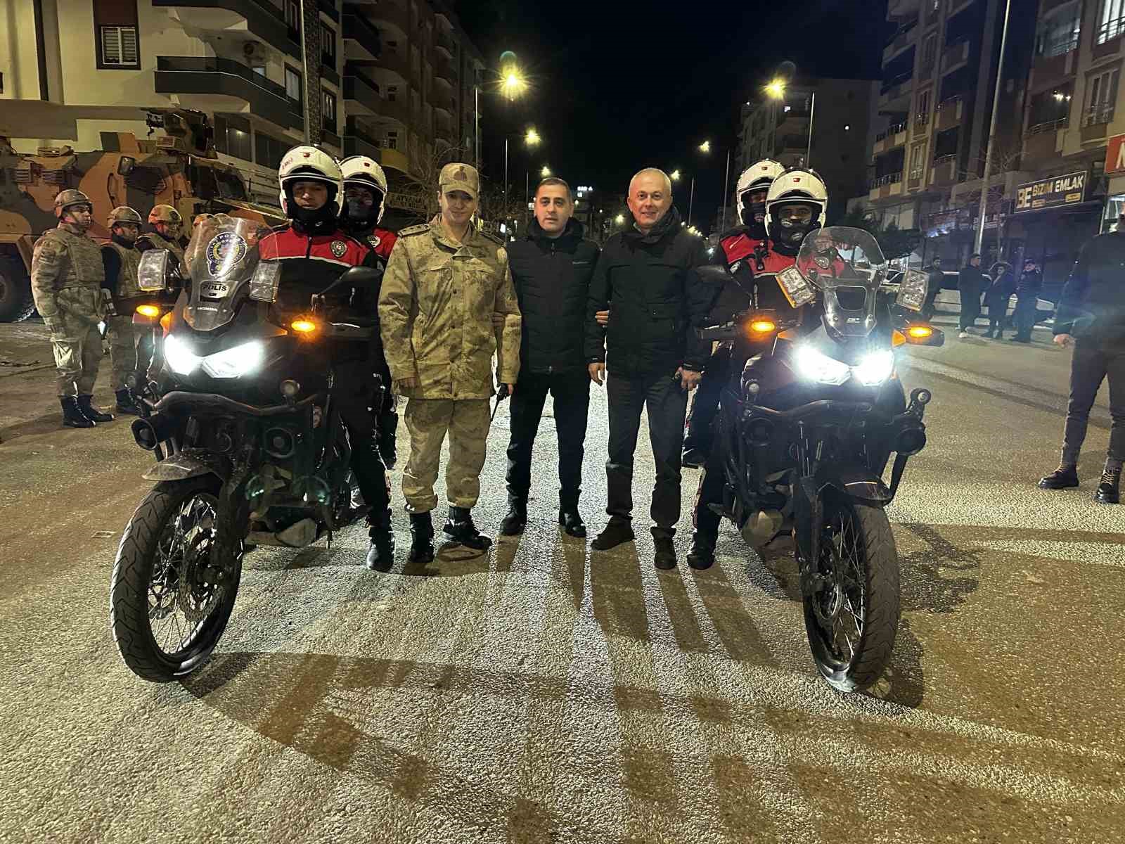 Siverek’te yılbaşı gecesi yoğun güvenlik önlemleri