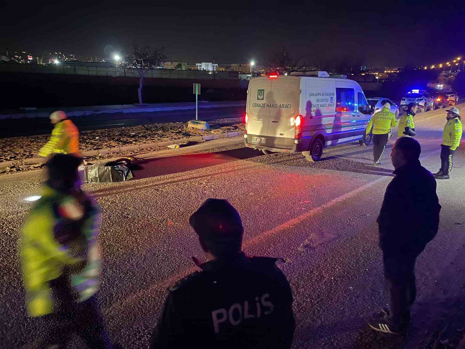 Şanlıurfa&rsquo;da yeni yılın ilk trafik kazası: 1 &ouml;l&uuml;
