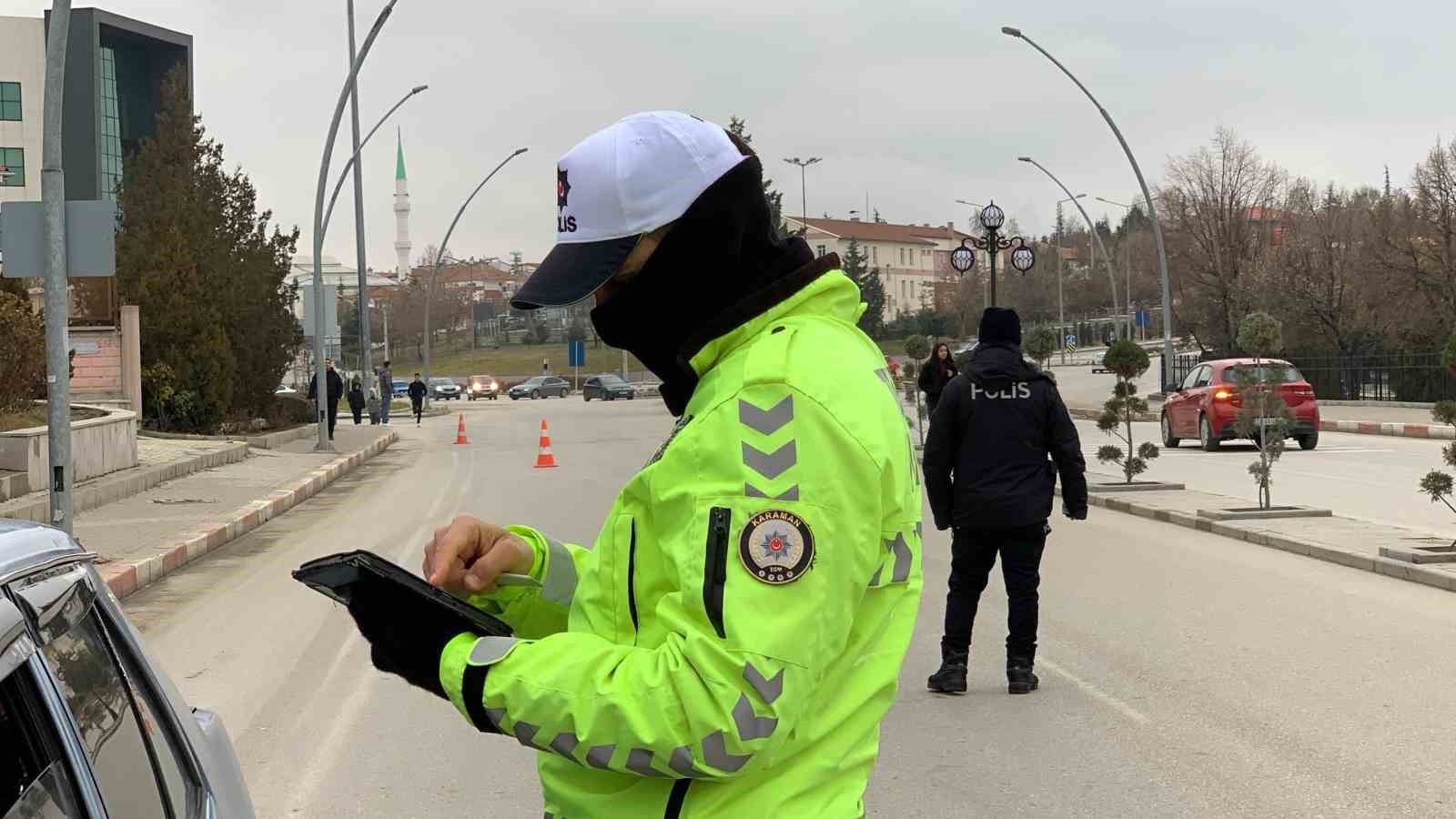 Karaman, yeni yıla huzurlu girdi