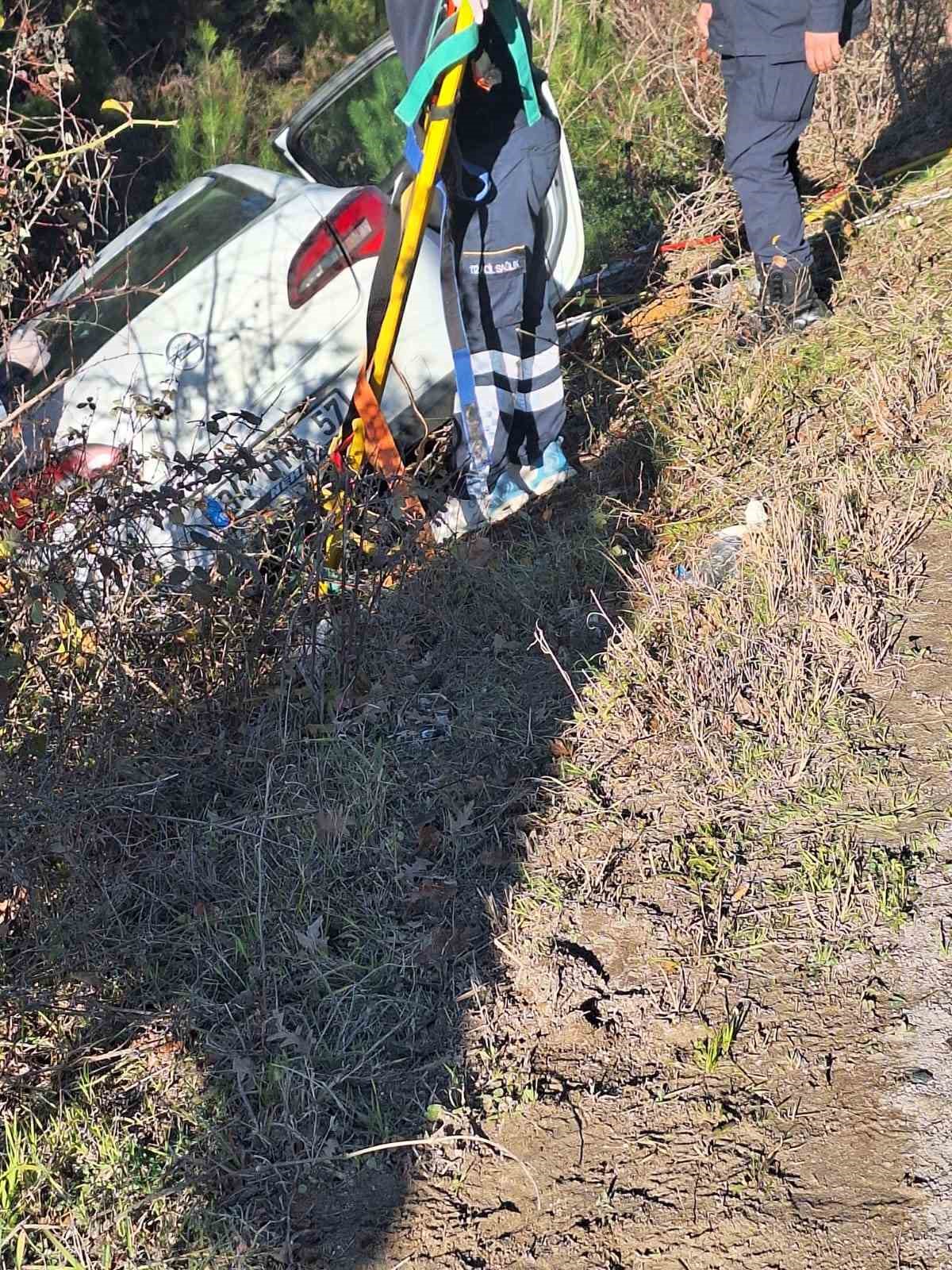 Sinop&rsquo;ta trafik kazası: 3 yaralı

