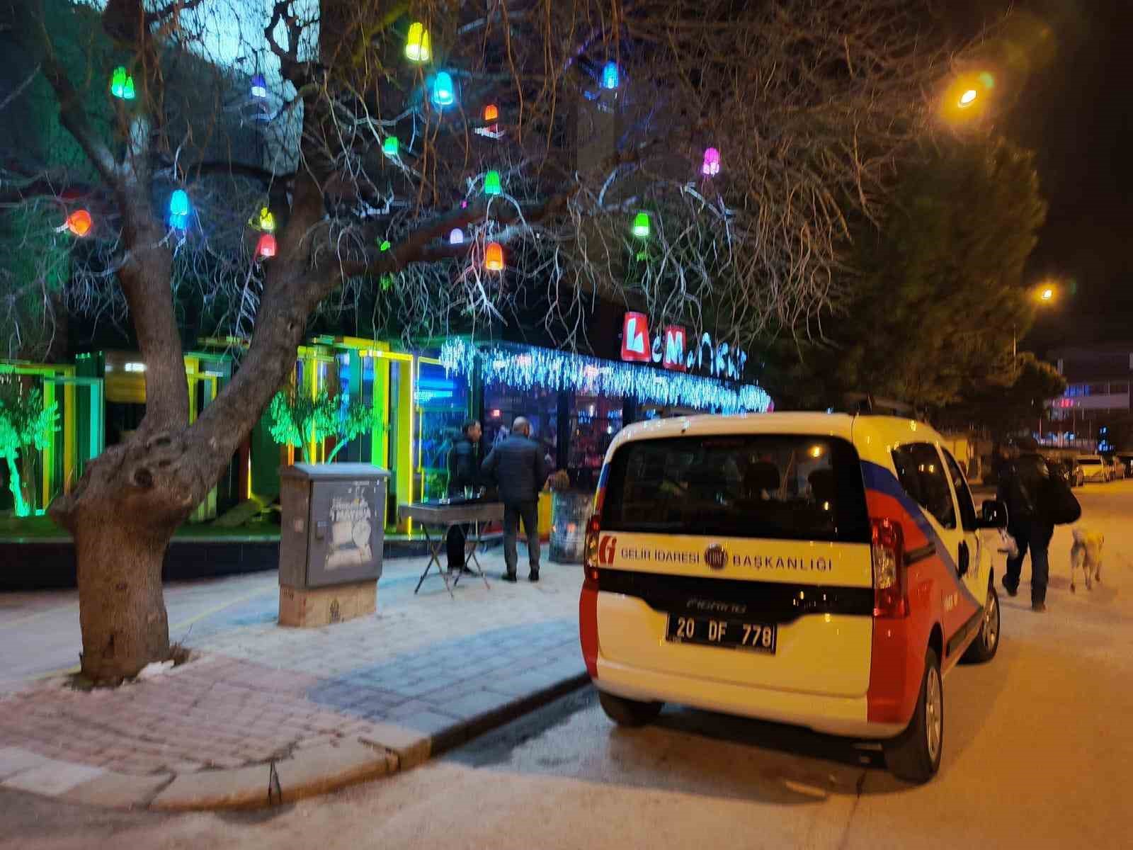 Denizli’de yılbaşı gecesi vergi denetimi