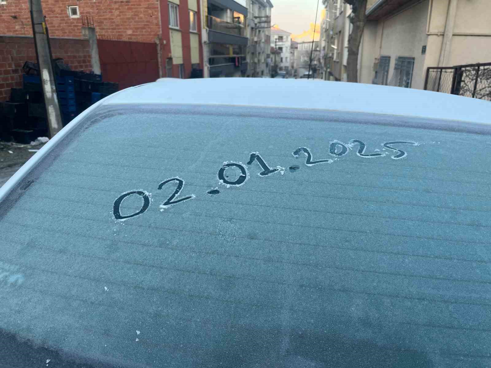 Eskişehir’de dondurucu soğuk etkili oldu