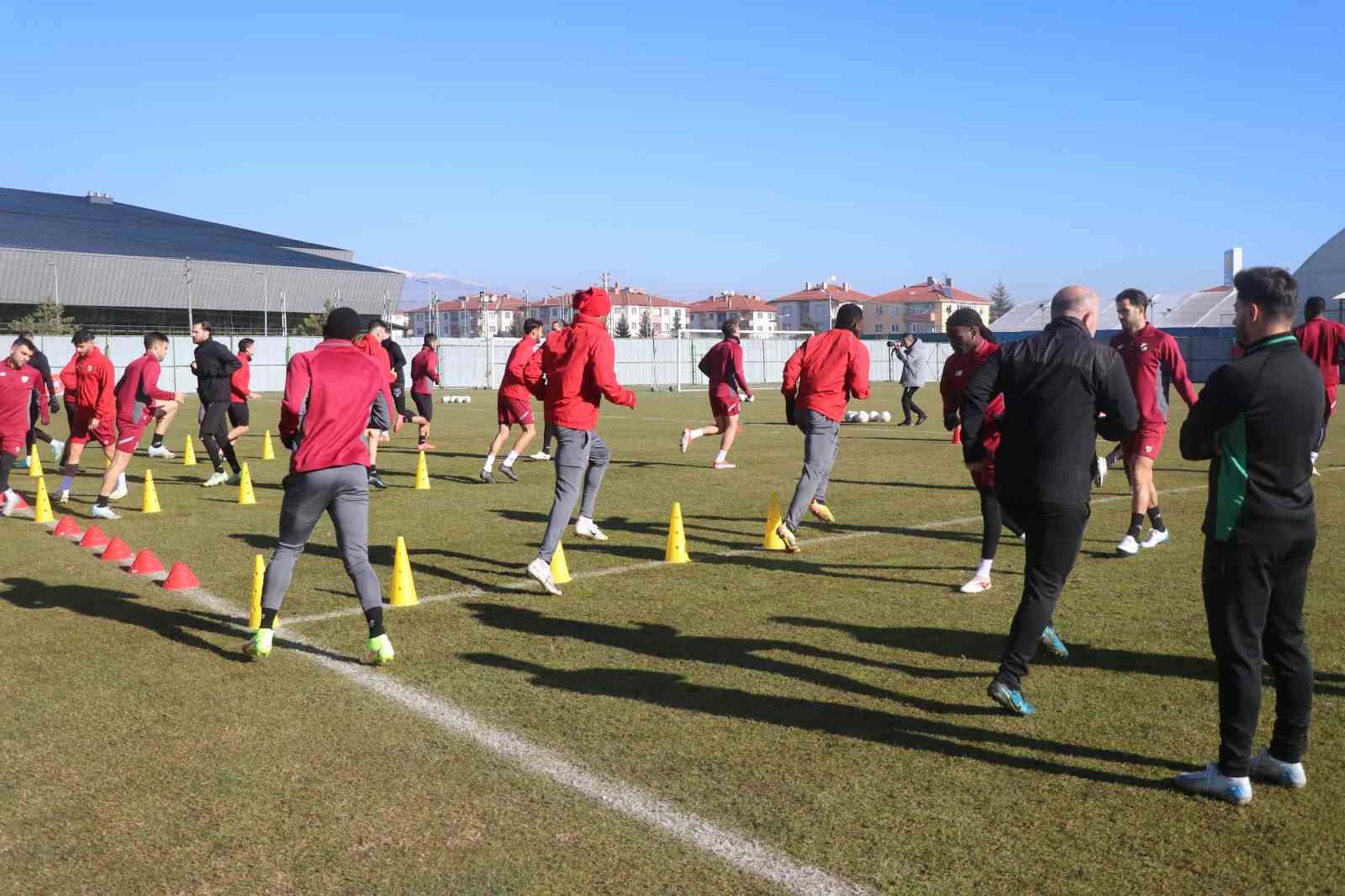 Boluspor’da Yeni Malatyaspor maçı hazırlıkları devam etti