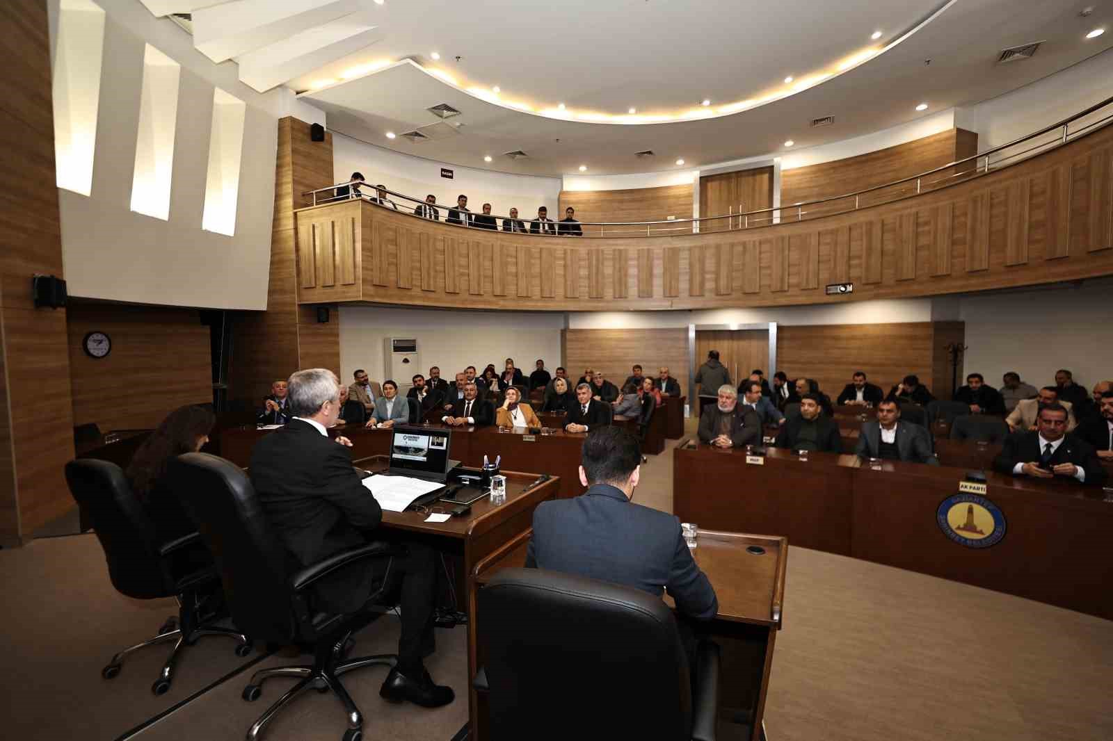 Şahinbey’de yeni yılın ilk meclis toplantısı yapıldı
