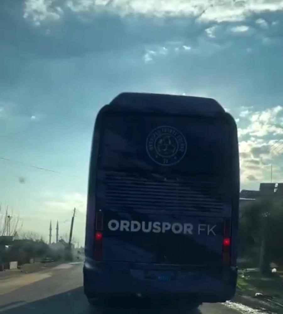 Suriye’de görülen Orduspor otobüsüne ilişkin kulüpten açıklama: “Otobüs satılmıştır”