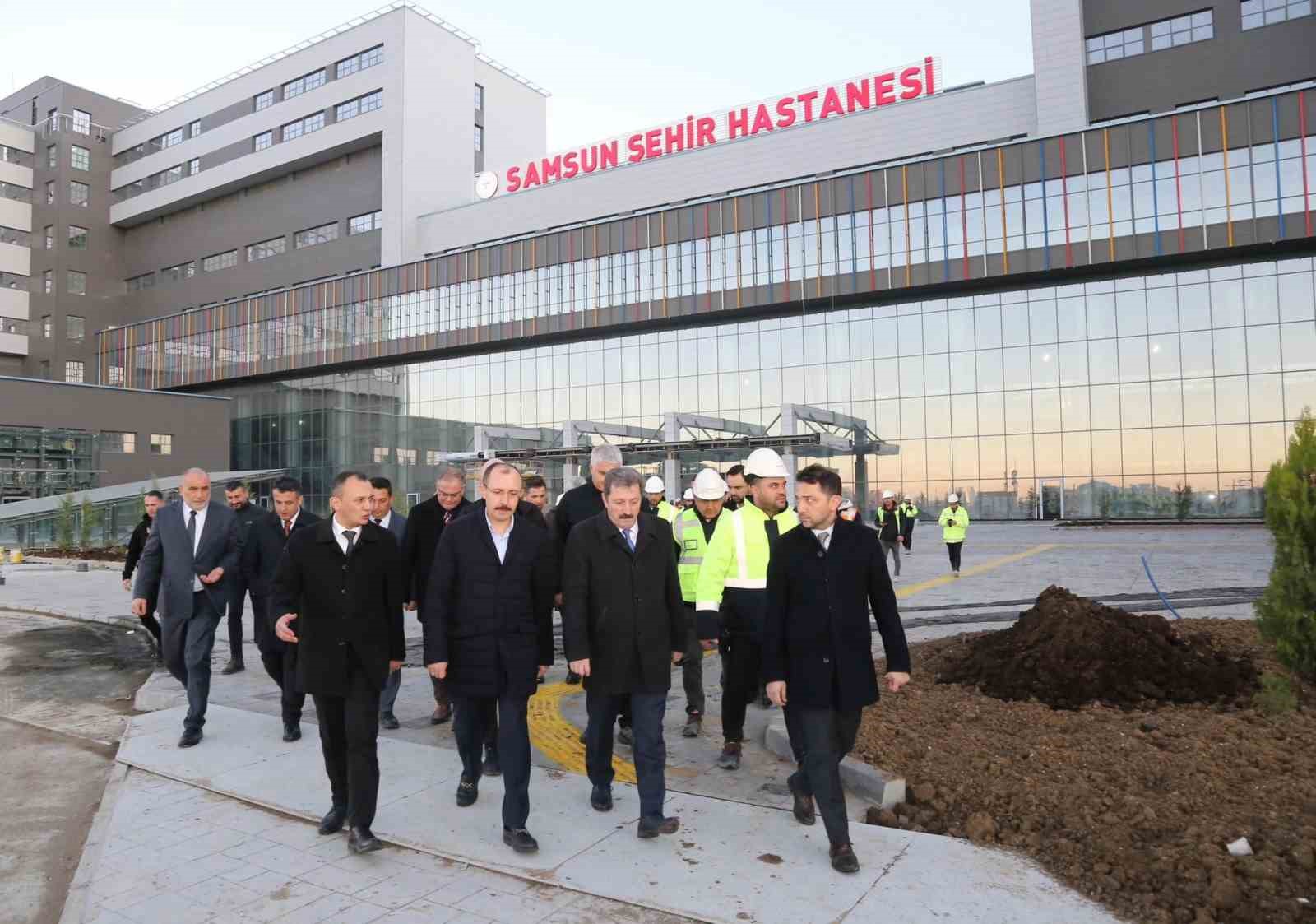 Muş: “Samsun Şehir Hastanesi, 2025’in ilk aylarında hizmete açılacak”