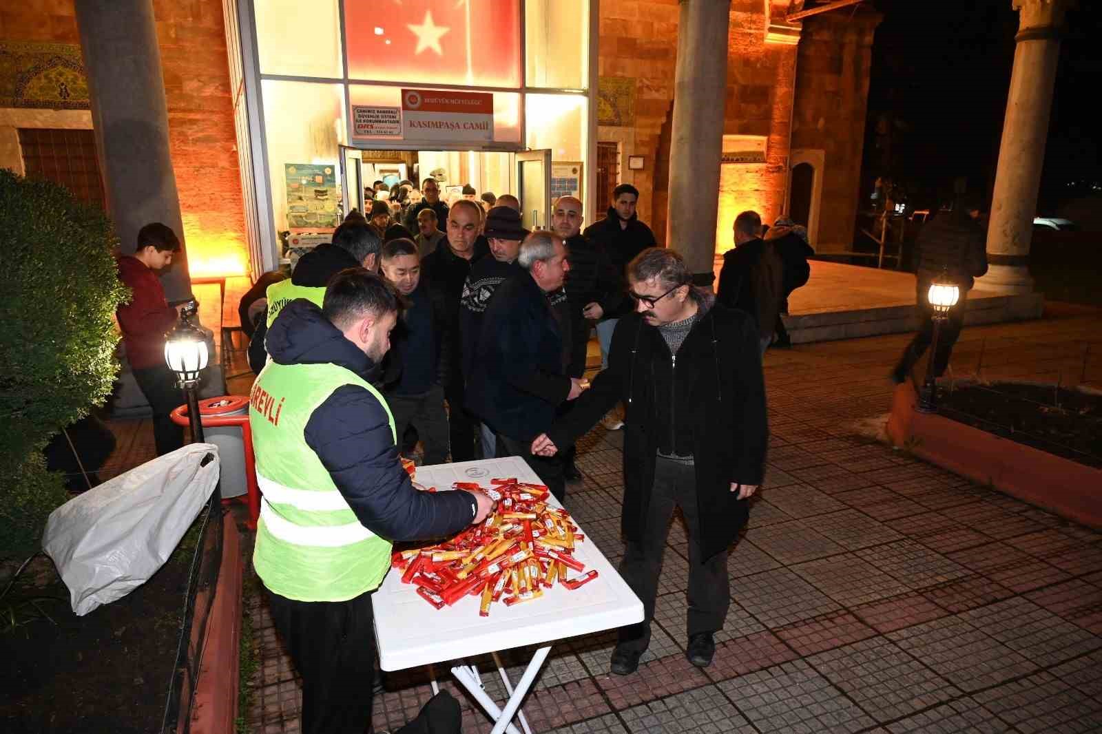 Kandil şekerleri Bozüyük Belediyesi’nden
