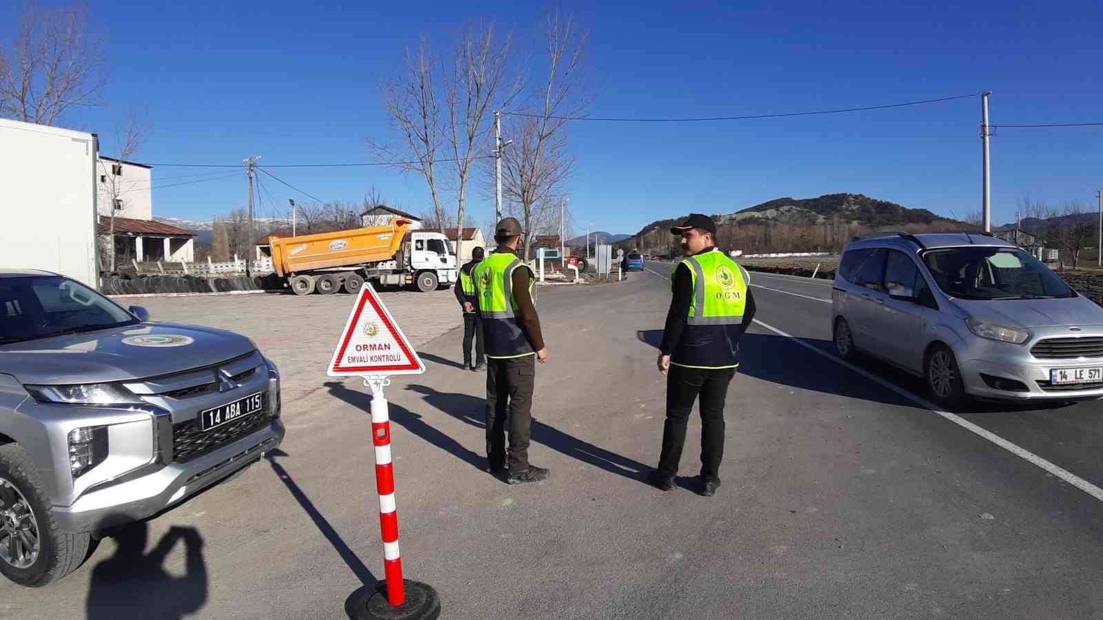 Kaçak orman emvaline karşı denetimler sıkılaştırıldı
