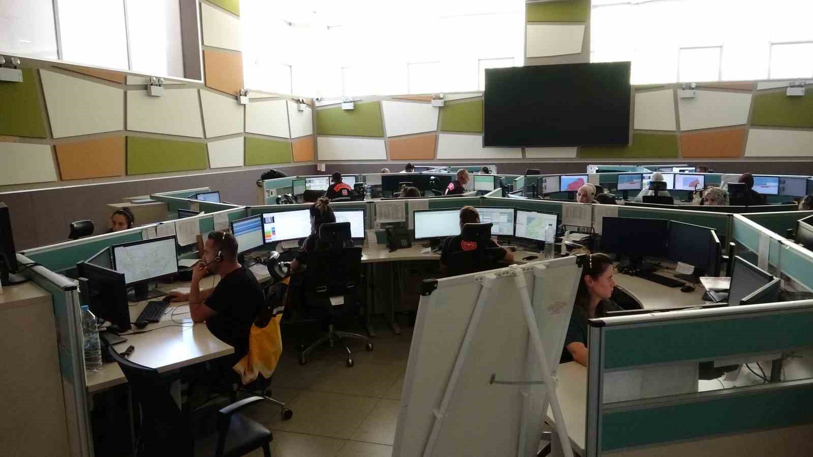 Zonguldak’ta 112 çağrı merkezi 573 bin 93 çağrıya cevap verdi