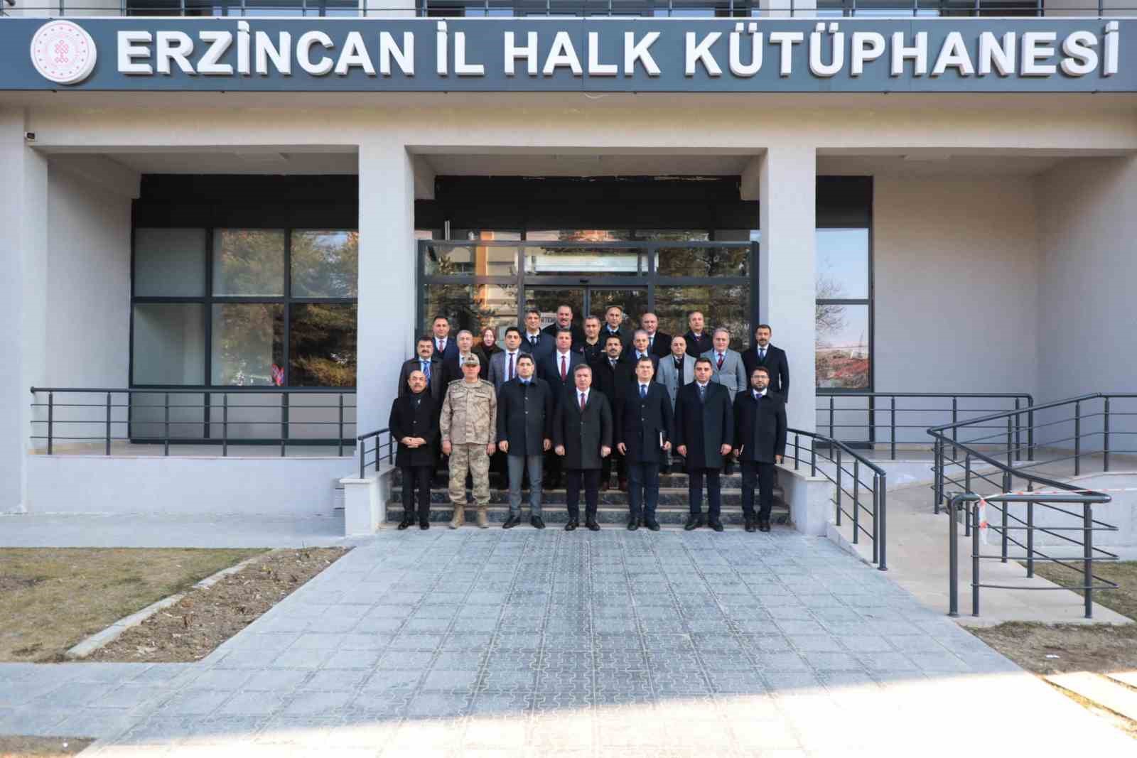 2024 yılında Erzincan’da yapılan çalışmalar değerlendirildi