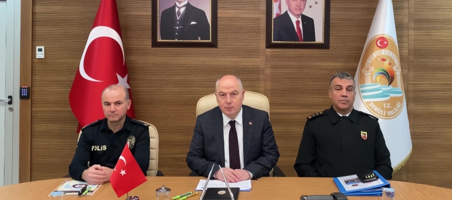 Denizli’nin Aralık ayı asayiş verileri paylaşıldı