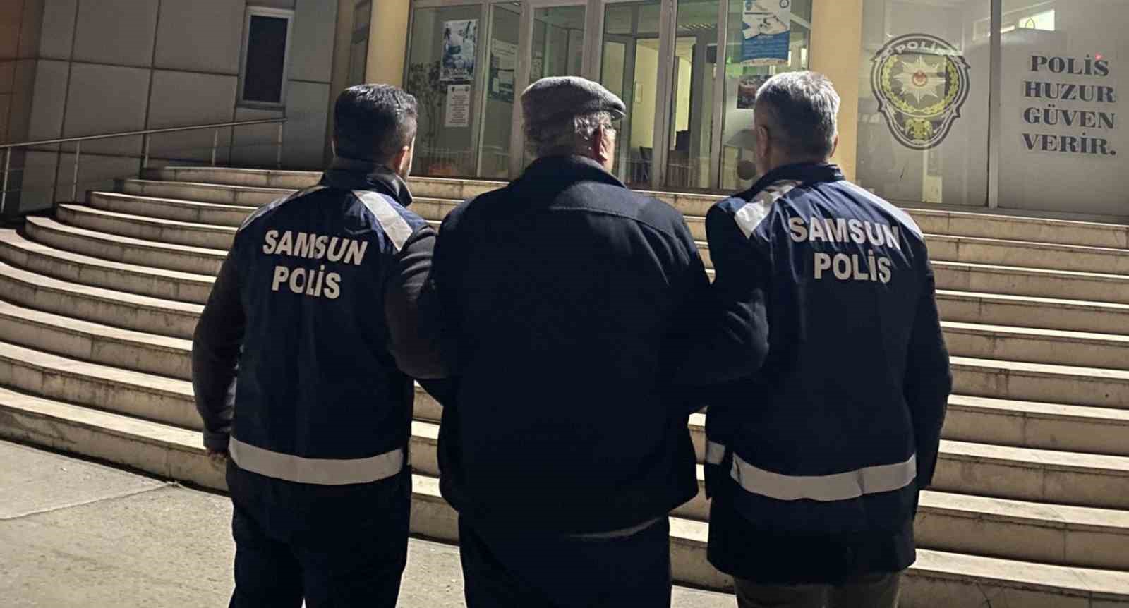 Samsun’da 45 yıl hapis cezası bulunan şahıs yakalandı