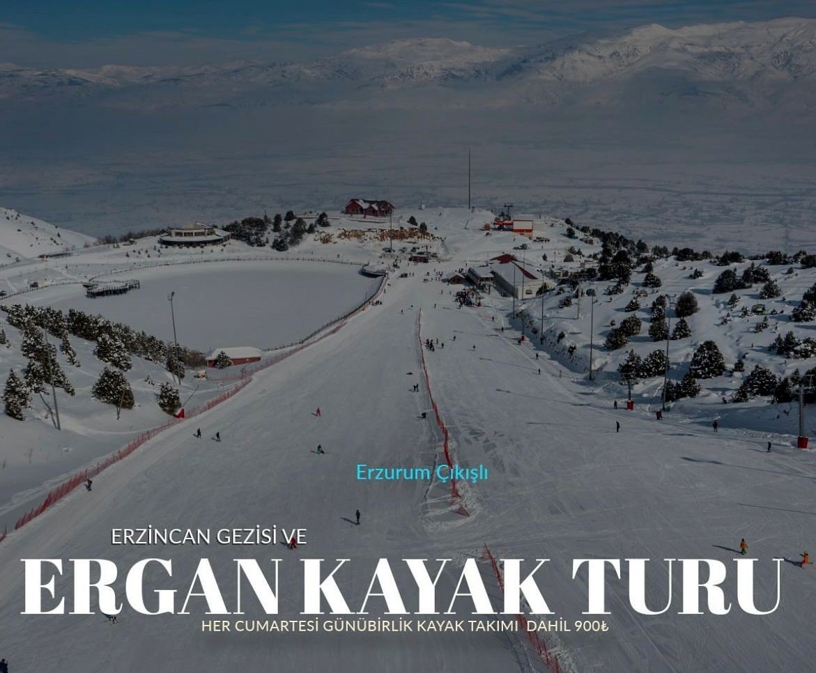 Ergan Dağı Kayak Merkezi çevre illerinde ilgi odağı haline geldi