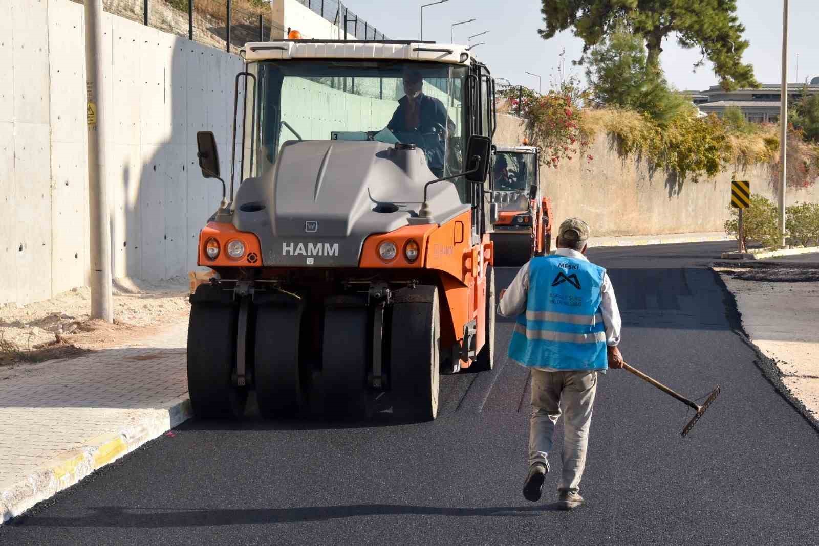 MESKİ, 1 yılda 140 bin ton sıcak asfalt çalışması gerçekleştirdi