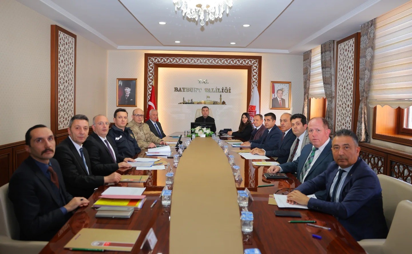 Bayburt’ta çocukların ve kadınların korunmasına yönelik yapılan çalışmalar toplantılarda ele alındı