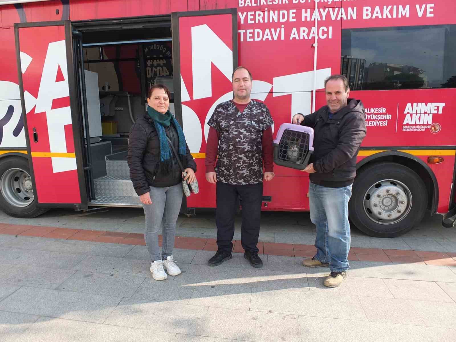 Balıkesir’de sokak hayvanları çok şanslı