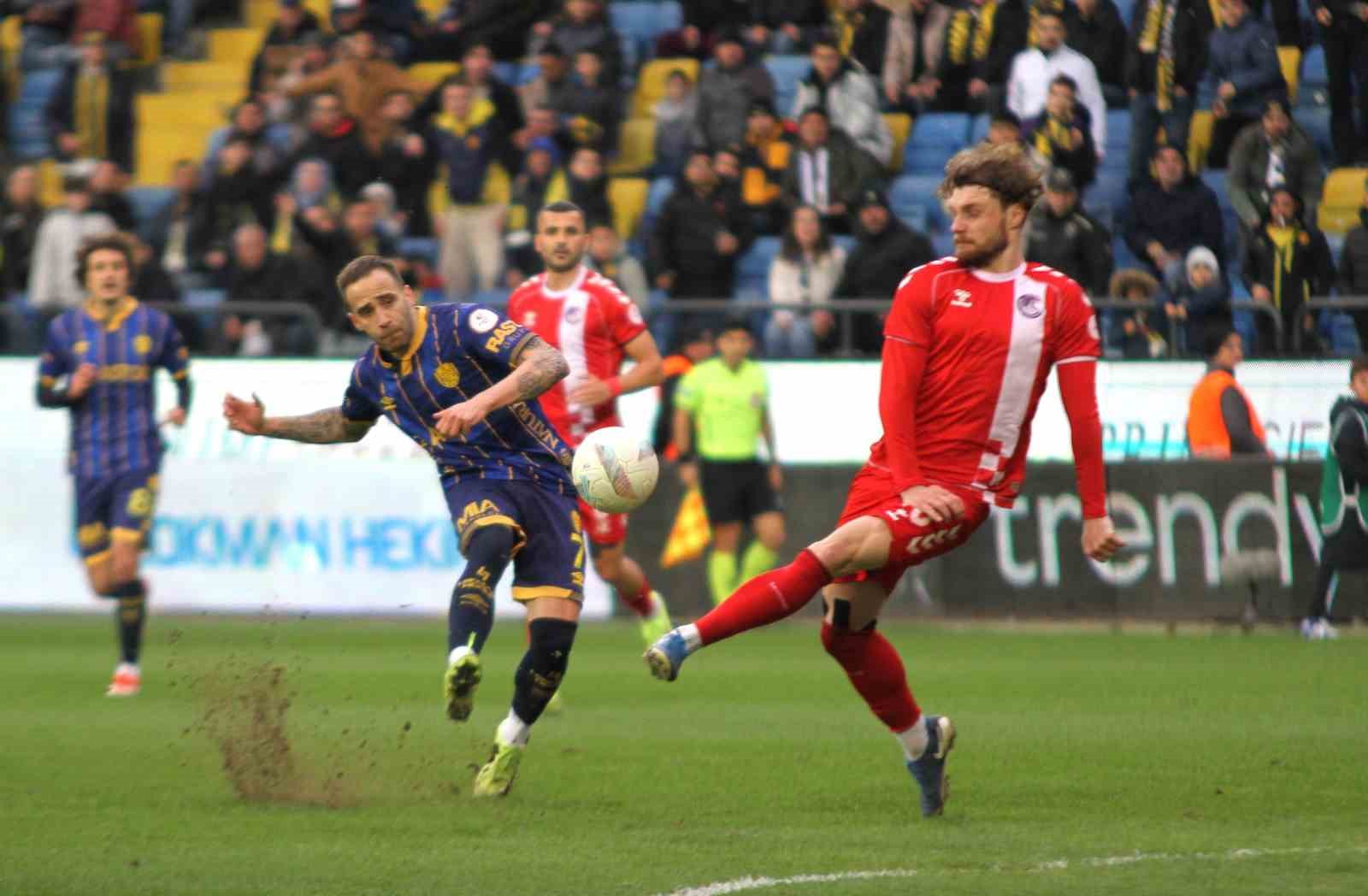 Trendyol 1. Lig: MKE Ankaragücü: 2 - Ankara Keçiörengücü: 0
