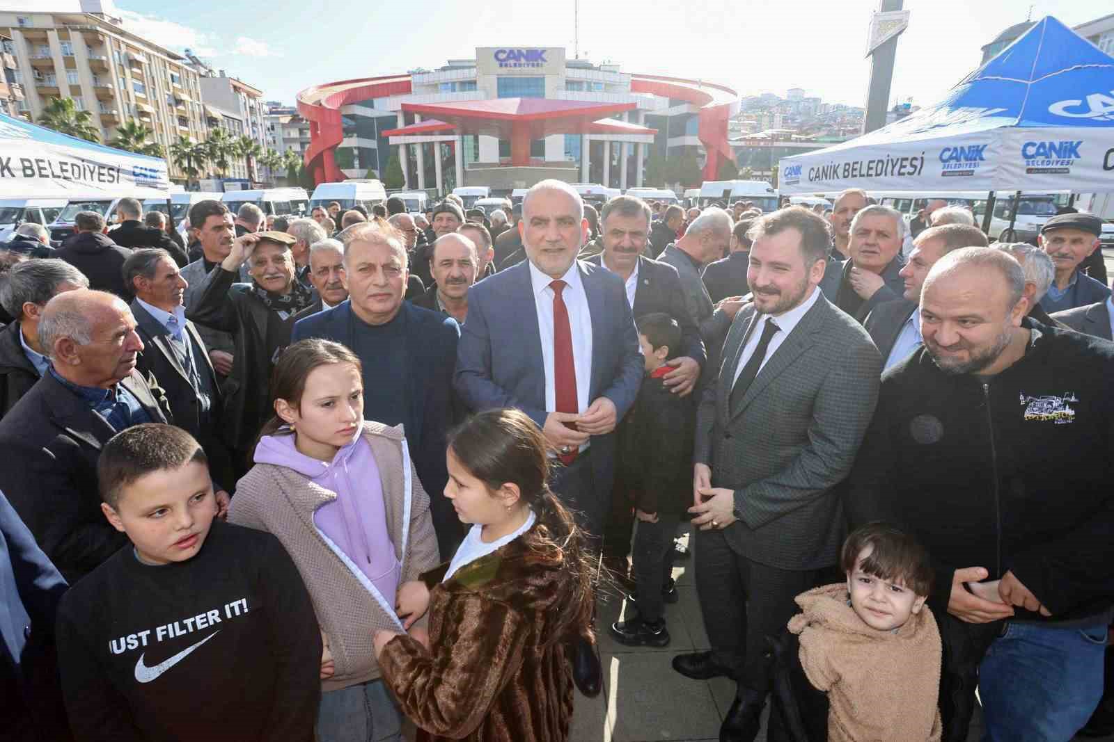 Başkan Sandıkçı: &quot;Cumhurbaşkanımızın liderliğinde Canik’i geleceğe taşıyoruz&quot;