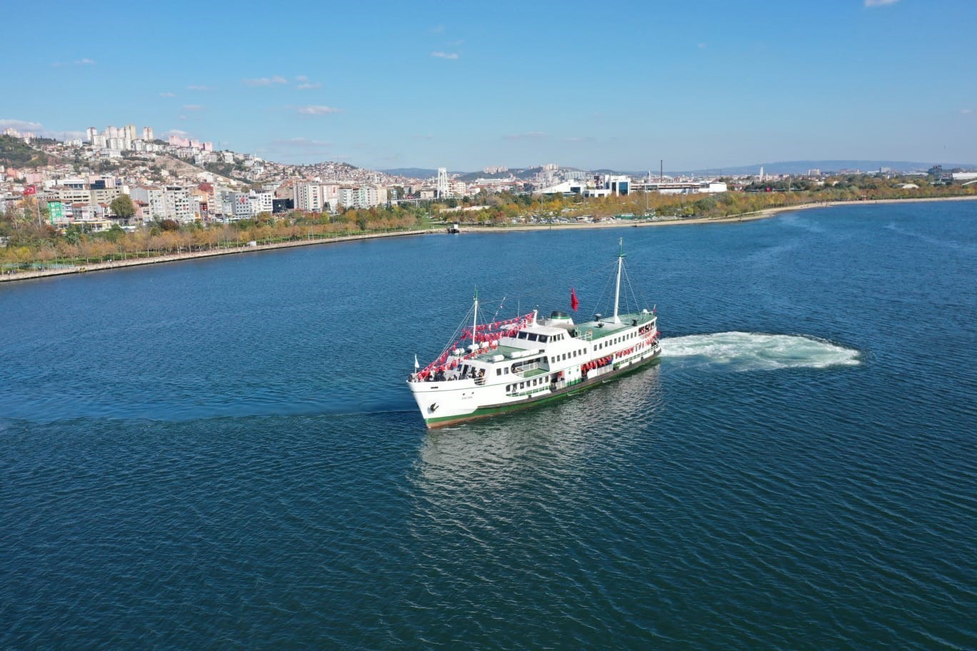 Kocaeli’de deniz ulaşımında 551 bin 349 yolcu taşındı